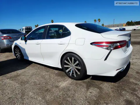 4T1B21HK7JU006172 — 2018 Toyota Camry, фото 2 с аукциона Copart 16.10.2026, Мелкие вмятины и царапины