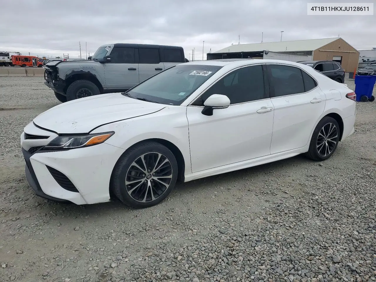 4T1B11HKXJU128611 Toyota Camry 2018 — повреждение Передняя часть, фото до ремонта