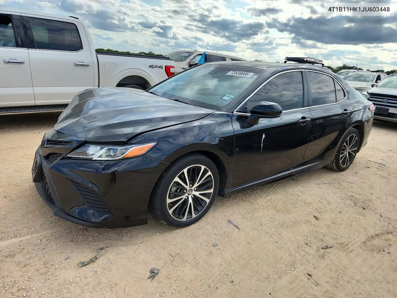 2018 Toyota Camry Se VIN 4T1B11HK1JU603448 фото 1