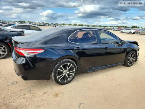 2018 Toyota Camry Se VIN 4T1B11HK1JU603448 фото 3