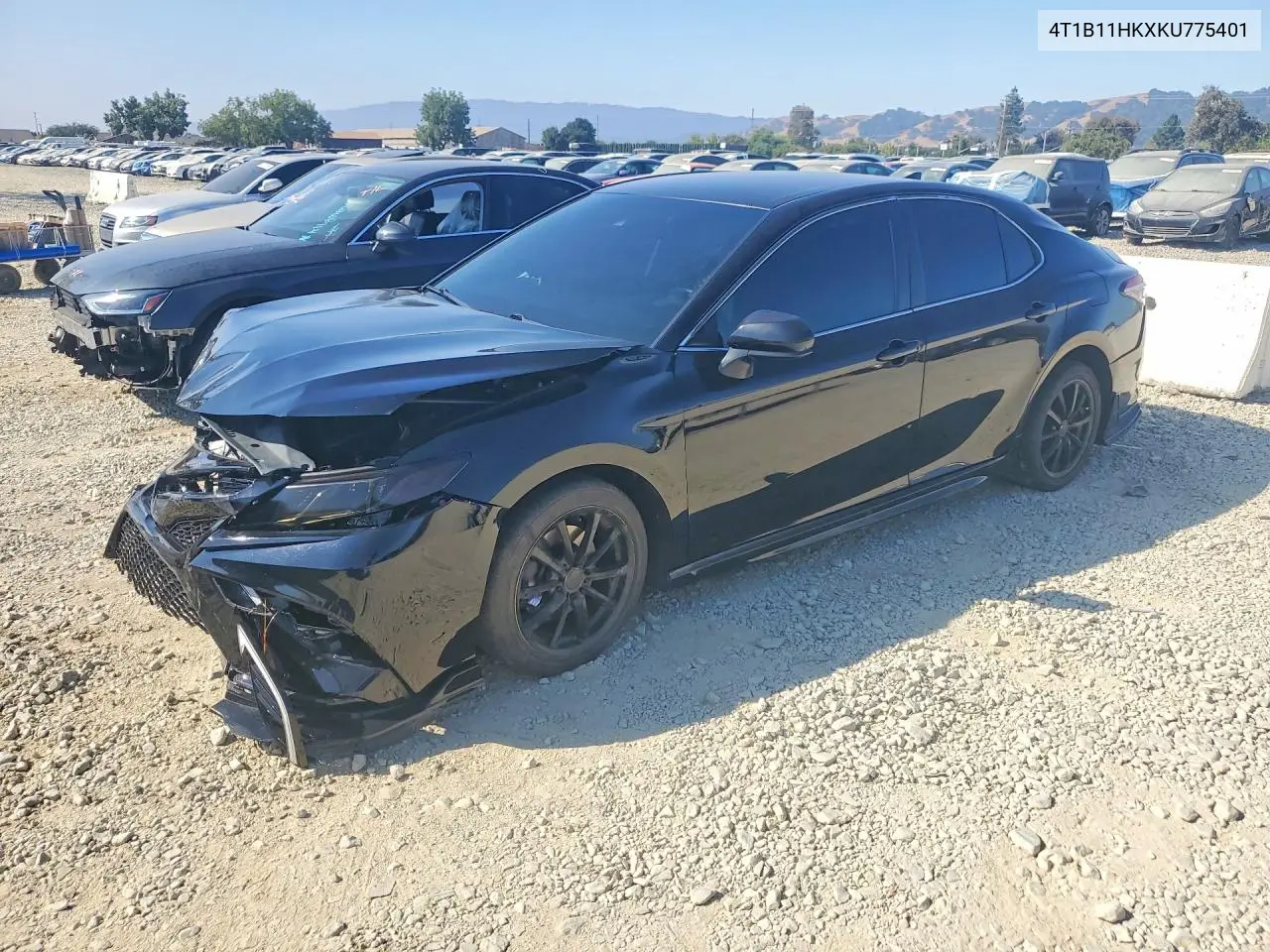 2019 Toyota Camry Se VIN 4T1B11HKXKU775401 фото 1