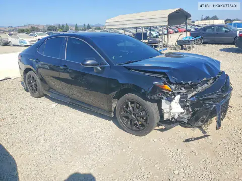 2019 Toyota Camry Se VIN 4T1B11HKXKU775401 фото 4