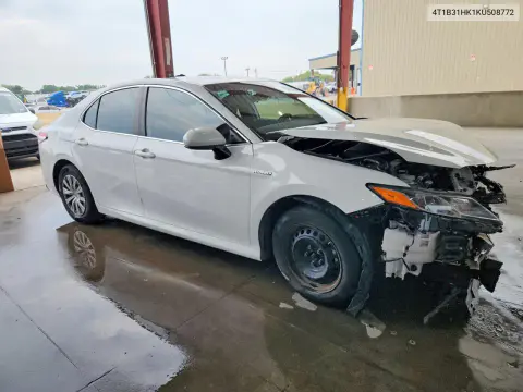 2019 Toyota Camry Le VIN 4T1B31HK1KU508772 фото 4