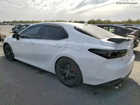 2019 Toyota Camry Le VIN 4T1B11HK7KU254247 фото 2