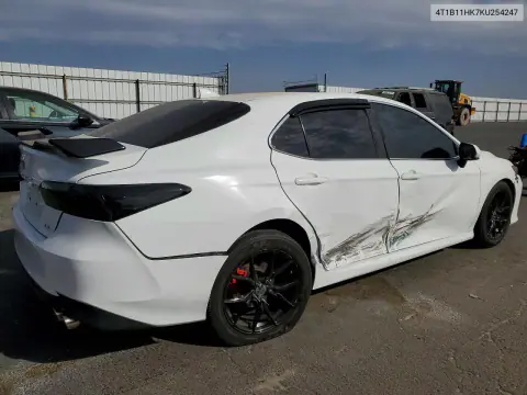 2019 Toyota Camry Le VIN 4T1B11HK7KU254247 фото 3