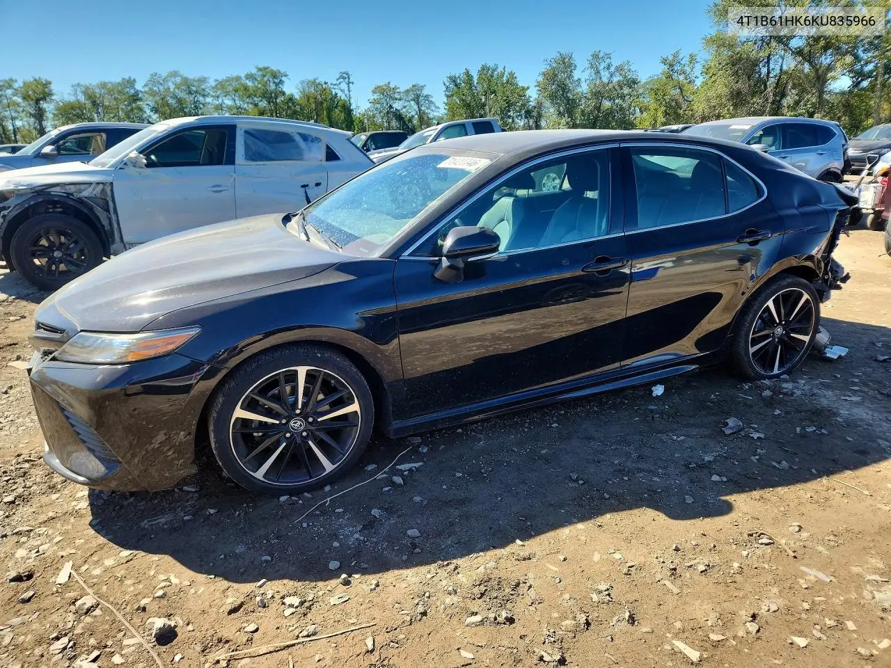2019 Toyota Camry Xse VIN 4T1B61HK6KU835966 фото 1