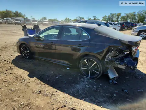2019 Toyota Camry Xse VIN 4T1B61HK6KU835966 фото 2