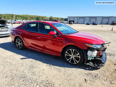 2019 Toyota Camry Se VIN 4T1B11HK7KU280878 фото 4