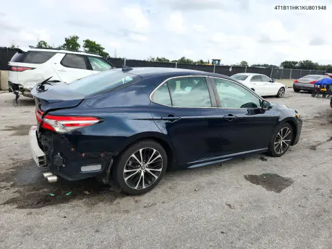 2019 Toyota Camry Se VIN 4T1B11HK1KU801948 фото 3