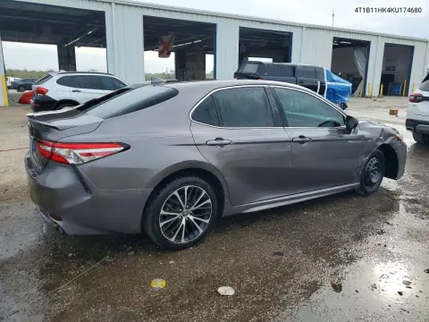 2019 Toyota Camry Se VIN 4T1B11HK4KU174680 фото 3