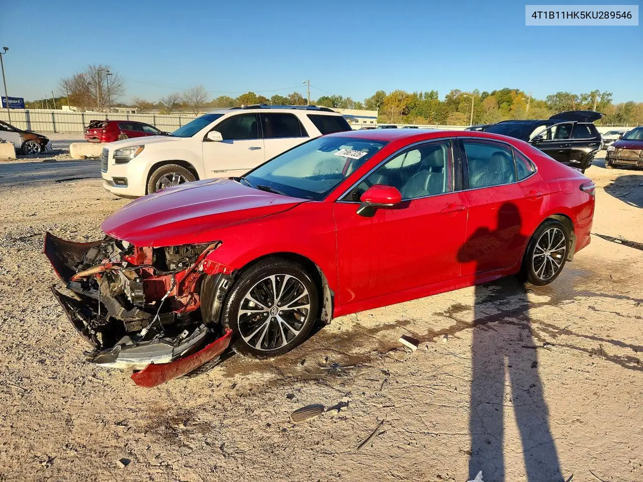 2019 Toyota Camry Se VIN 4T1B11HK5KU289546 фото 1
