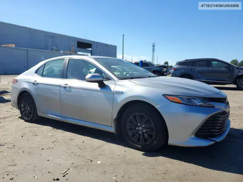 2019 Toyota Camry Le VIN 4T1B31HK8KU006888 фото 4