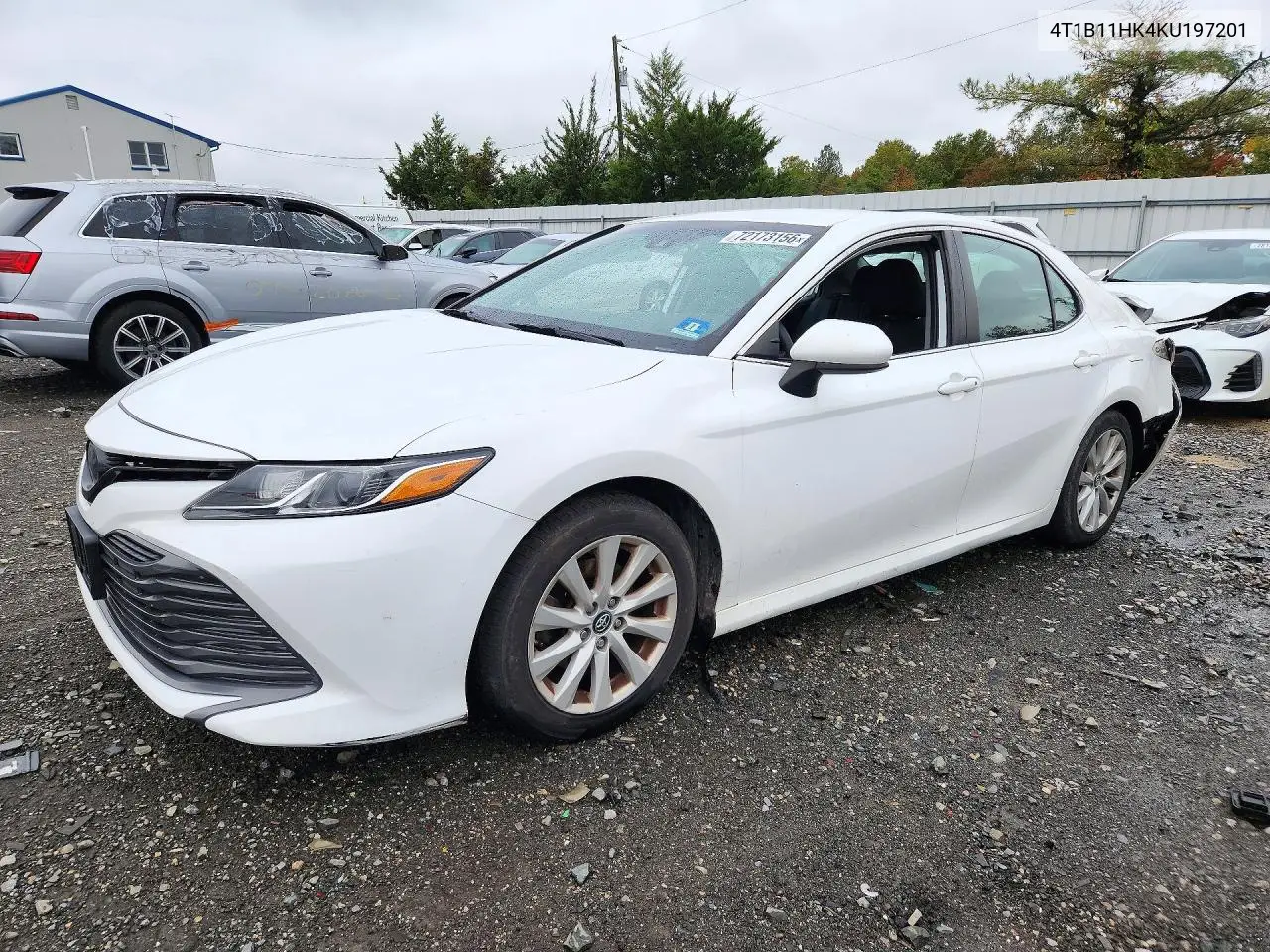 4T1B11HK4KU197201 Toyota Camry 2019 — повреждение Задняя часть, фото до ремонта