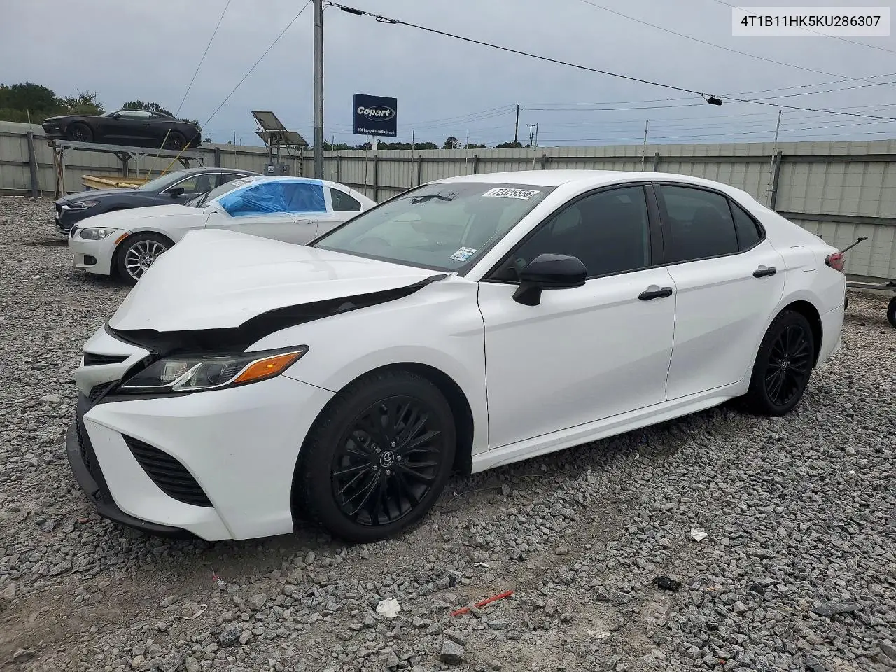 2019 Toyota Camry Se VIN 4T1B11HK5KU286307 фото 1