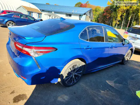 2019 Toyota Camry Se VIN 4T1B11HK1KU204900 фото 3