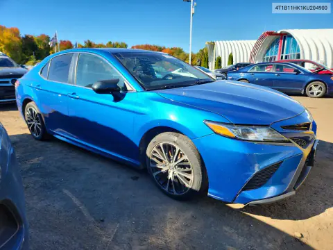 2019 Toyota Camry Se VIN 4T1B11HK1KU204900 фото 4