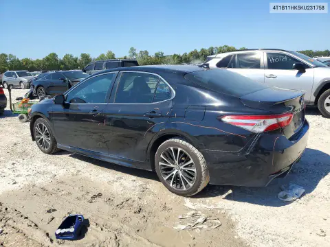2019 Toyota Camry Se VIN 4T1B11HK5KU231758 фото 2