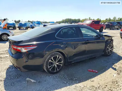 2019 Toyota Camry Se VIN 4T1B11HK5KU231758 фото 3