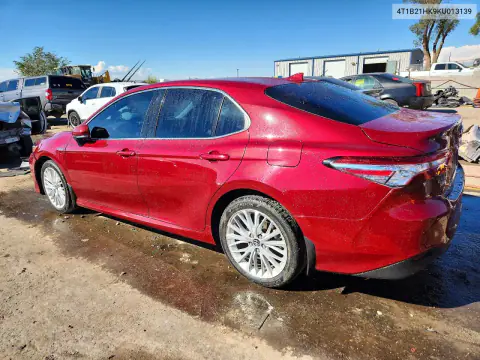 2019 Toyota Camry Hybrid Xle VIN 4T1B21HK9KU013139 фото 2