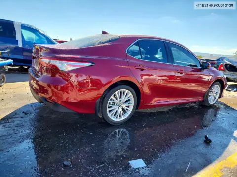 2019 Toyota Camry Hybrid Xle VIN 4T1B21HK9KU013139 фото 3