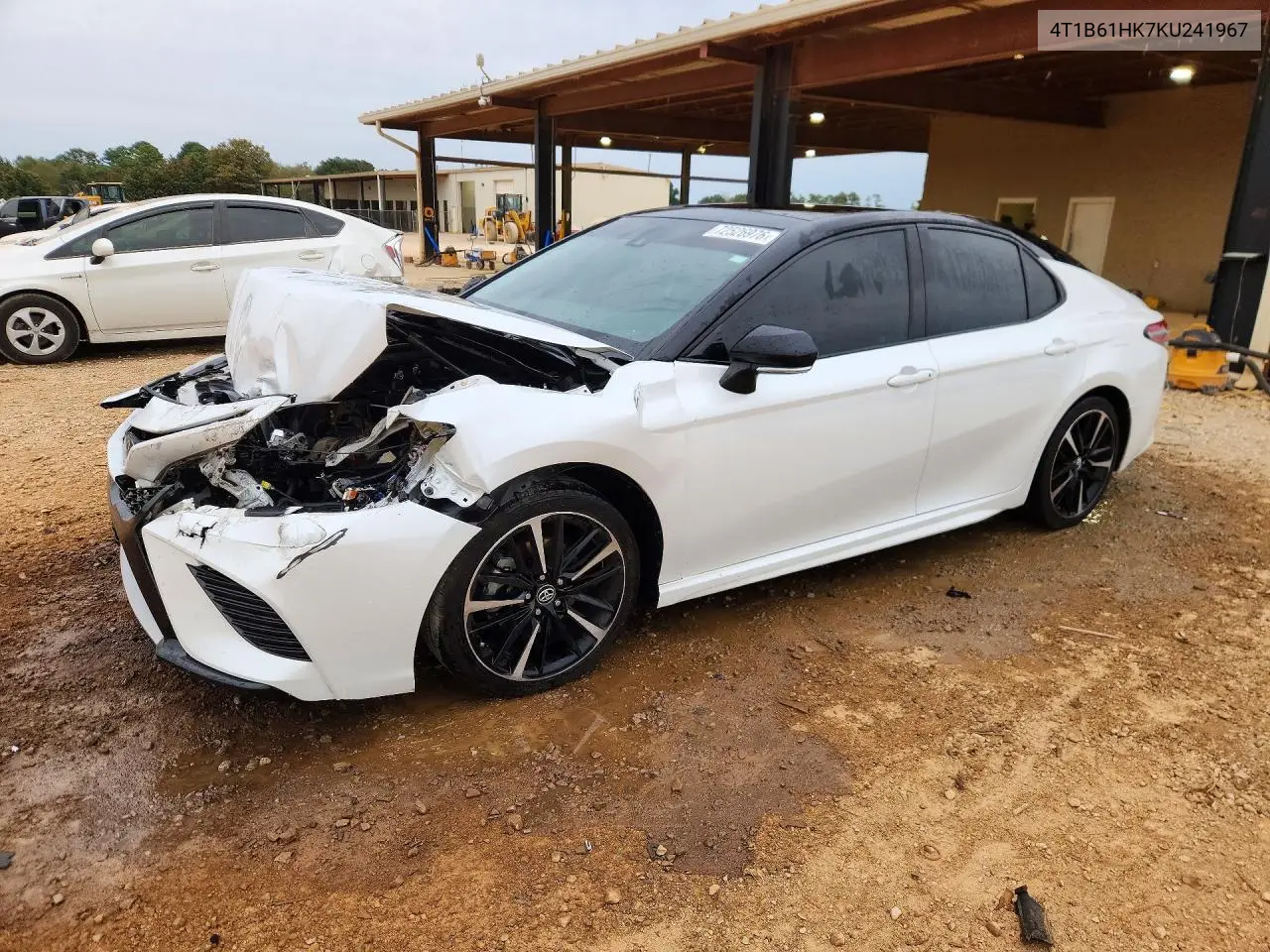 2019 Toyota Camry Xse VIN 4T1B61HK7KU241967 фото 1