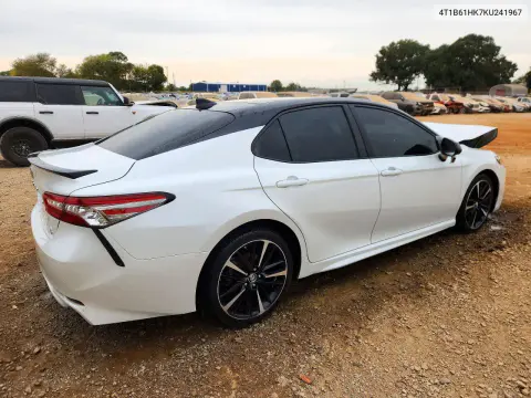 2019 Toyota Camry Xse VIN 4T1B61HK7KU241967 фото 3