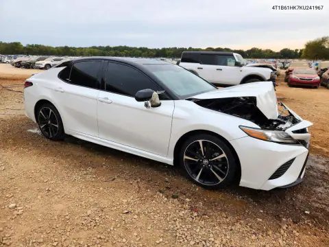 2019 Toyota Camry Xse VIN 4T1B61HK7KU241967 фото 4