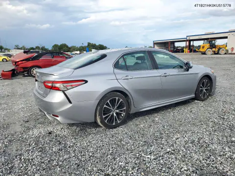 2019 Toyota Camry Hybrid Se VIN 4T1B21HK0KU515778 фото 3
