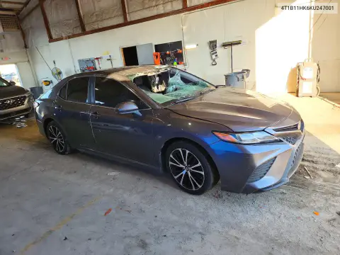 2019 Toyota Camry Se VIN 4T1B11HK6KU247001 фото 4