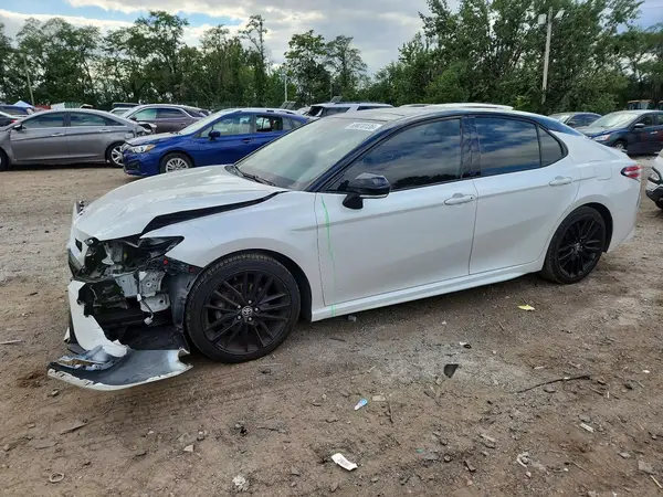 4T1K61AK3LU309547 — 2020 Toyota Camry, Передняя часть (Front End), фото до ремонта