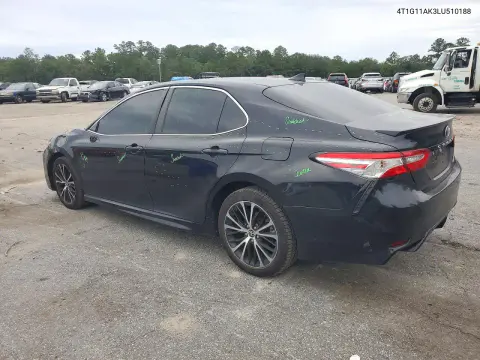 2020 Toyota Camry Se VIN 4T1G11AK3LU510188 фото 2
