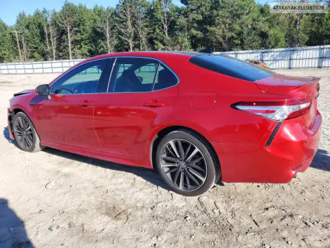 2020 Toyota Camry Xse VIN 4T1K61AKXLU387078 фото 2