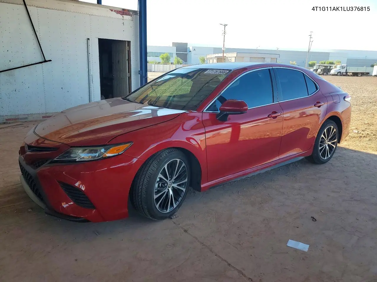 2020 Toyota Camry Se VIN 4T1G11AK1LU376815 фото 1