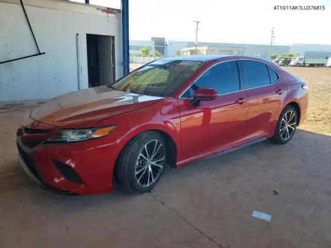 2020 Toyota Camry Se VIN 4T1G11AK1LU376815 фото 1