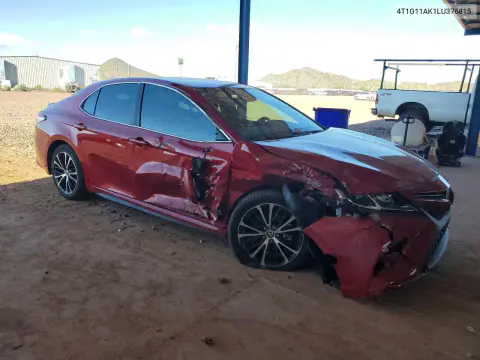 2020 Toyota Camry Se VIN 4T1G11AK1LU376815 фото 4
