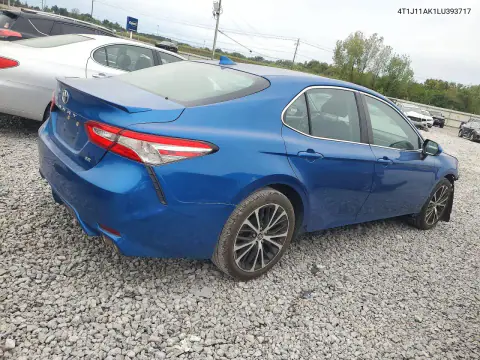 2020 Toyota Camry Se VIN 4T1J11AK1LU393717 фото 3