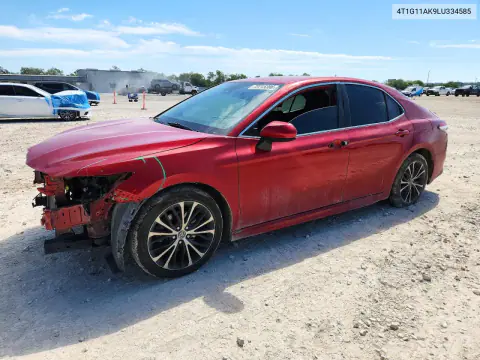2020 Toyota Camry Se VIN 4T1G11AK9LU334585 фото 1
