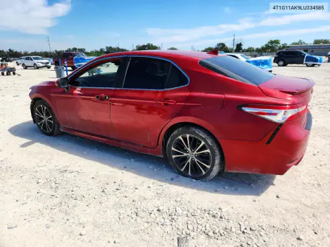 2020 Toyota Camry Se VIN 4T1G11AK9LU334585 фото 2