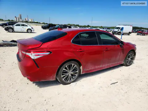 2020 Toyota Camry Se VIN 4T1G11AK9LU334585 фото 3