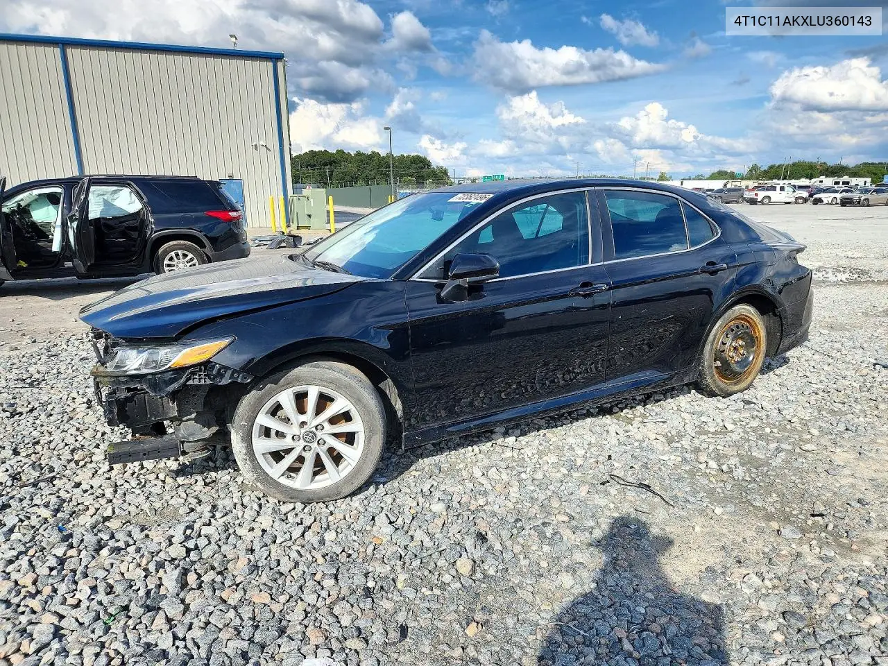 2020 Toyota Camry Le VIN 4T1C11AKXLU360143 фото 1
