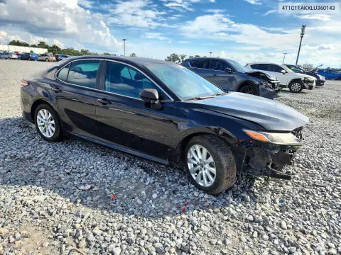 2020 Toyota Camry Le VIN 4T1C11AKXLU360143 фото 4