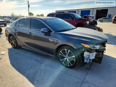 2020 Toyota Camry Se VIN 4T1G31AK8LU518815 фото 4