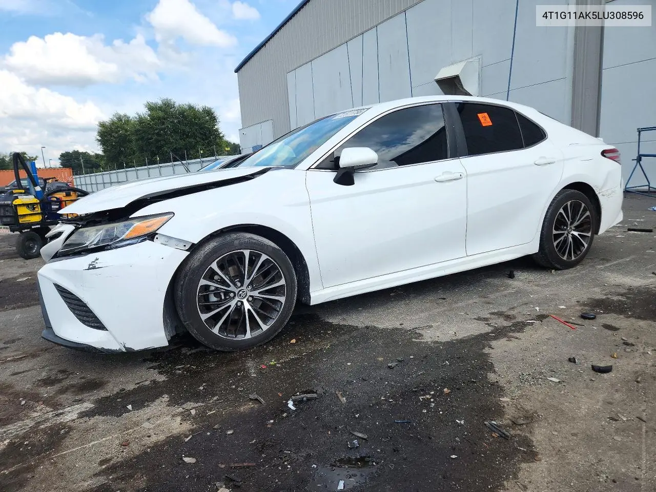 2020 Toyota Camry Se VIN 4T1G11AK5LU308596 фото 1