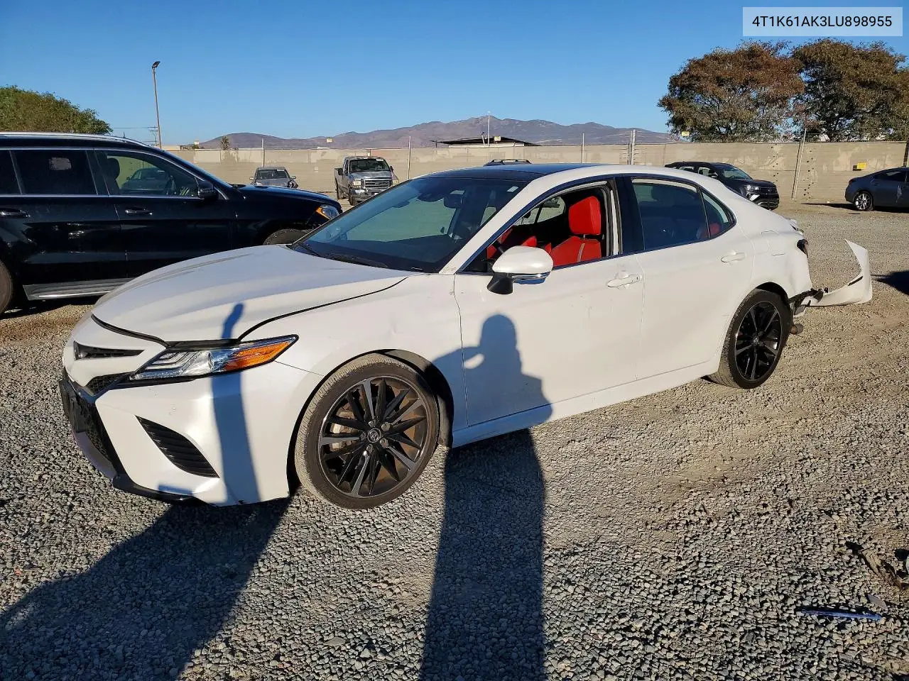 2020 Toyota Camry Xse VIN 4T1K61AK3LU898955 фото 1