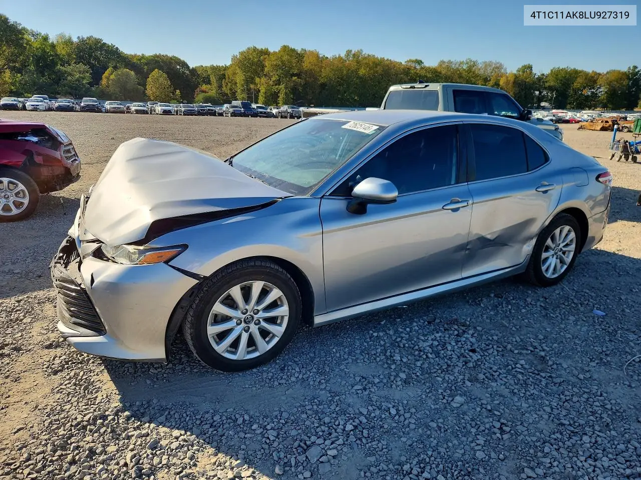 2020 Toyota Camry Le VIN 4T1C11AK8LU927319 фото 1
