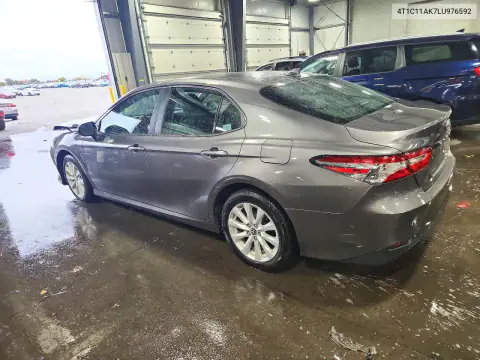 4T1C11AK7LU976592 — 2020 Toyota Camry, фото 2 с аукциона Copart, Передняя часть