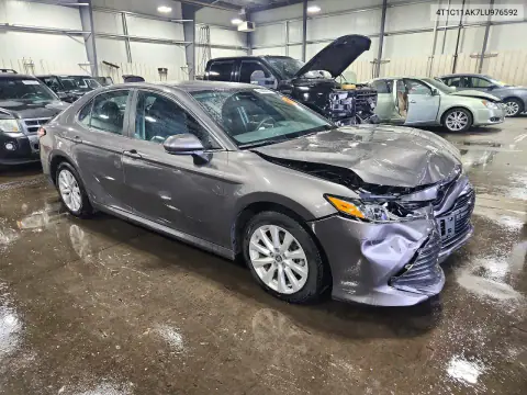 4T1C11AK7LU976592 — 2020 Toyota Camry, фото 4 с аукциона Copart, Передняя часть
