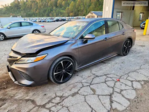 4T1K61AKXLU920725 — 2020 Toyota Camry, Передняя часть, фото до ремонта