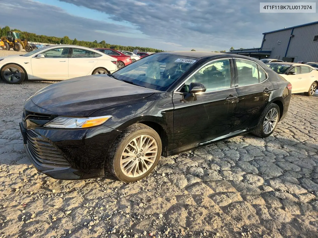 4T1F11BK7LU017074 Toyota Camry 2020 — повреждение Сторона, фото до ремонта