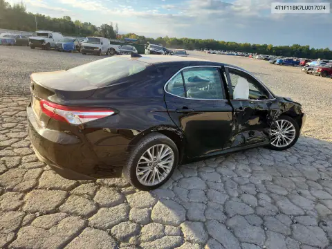 4T1F11BK7LU017074 — 2020 Toyota Camry, фото 3 с аукциона Copart, Сторона